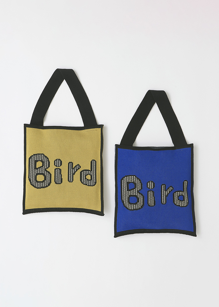 Bird Knitted Bag